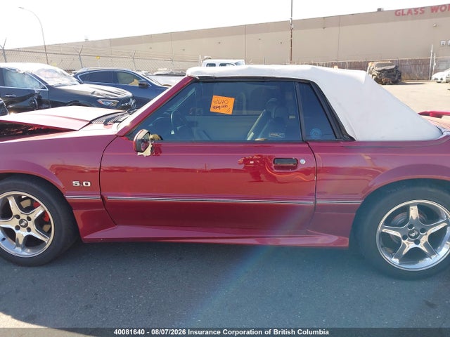 Продажа на аукционе авто 1992 Ford Mustang Lx, vin: 1FACP44E2NF152815, номер лота: 40081640