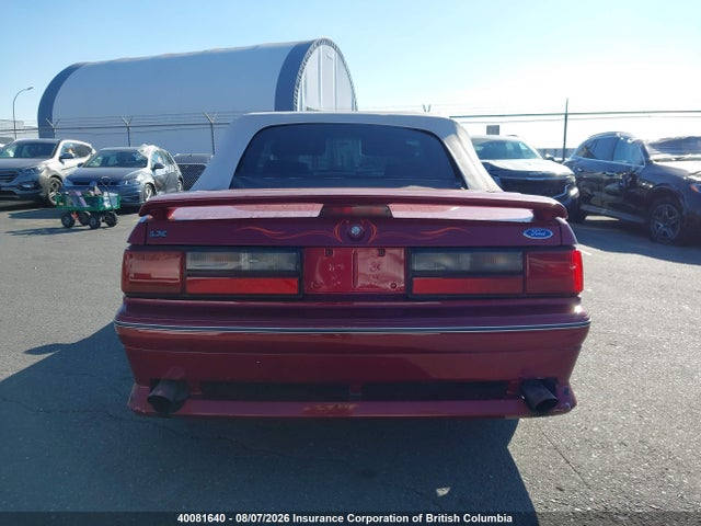 Продажа на аукционе авто 1992 Ford Mustang Lx, vin: 1FACP44E2NF152815, номер лота: 40081640