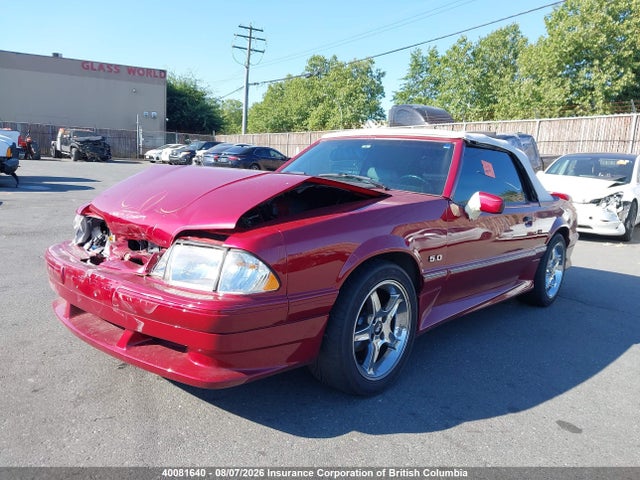 Продажа на аукционе авто 1992 Ford Mustang Lx, vin: 1FACP44E2NF152815, номер лота: 40081640