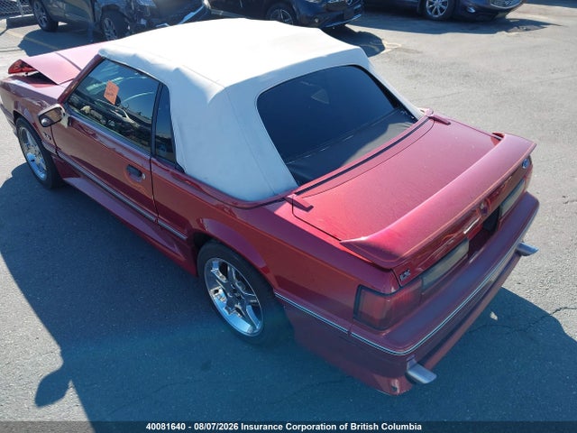 Продажа на аукционе авто 1992 Ford Mustang Lx, vin: 1FACP44E2NF152815, номер лота: 40081640