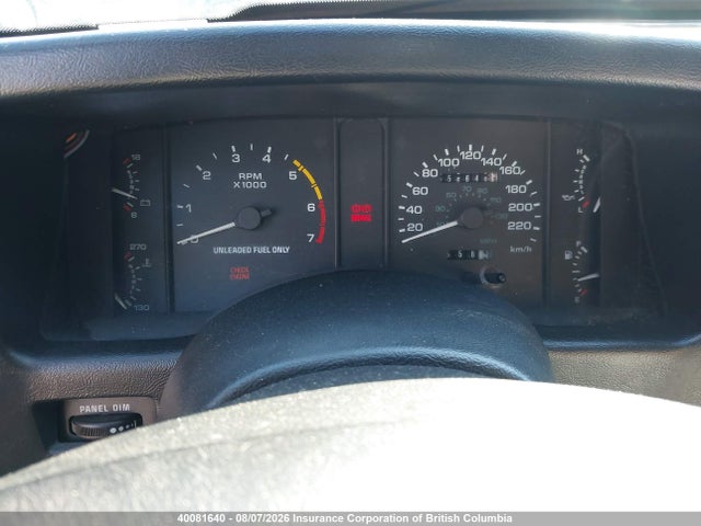 40081640 :رقم المزاد ، 1FACP44E2NF152815 vin ، 1992 Ford Mustang Lx مزاد بيع