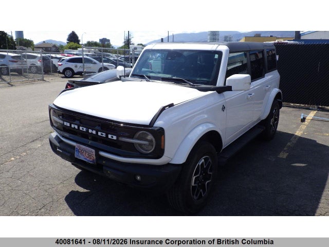 Продаж на аукціоні авто 2023 Ford Bronco Big Bend/black Diamond/outer Banks, vin: 1FMEE5BPXPLB75567, номер лоту: 40081641