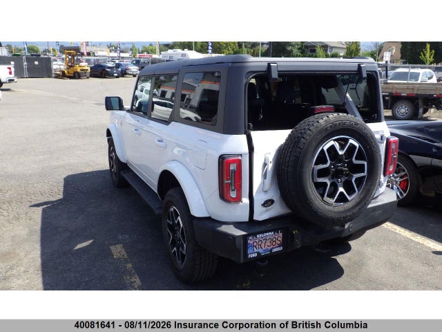 Продаж на аукціоні авто 2023 Ford Bronco Big Bend/black Diamond/outer Banks, vin: 1FMEE5BPXPLB75567, номер лоту: 40081641