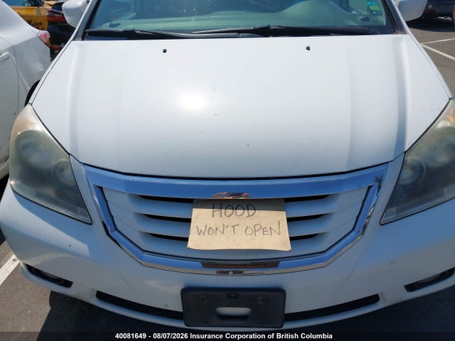 Продажа на аукционе авто 2010 Honda Odyssey Touring, vin: 5FNRL3H82AB508337, номер лота: 40081649