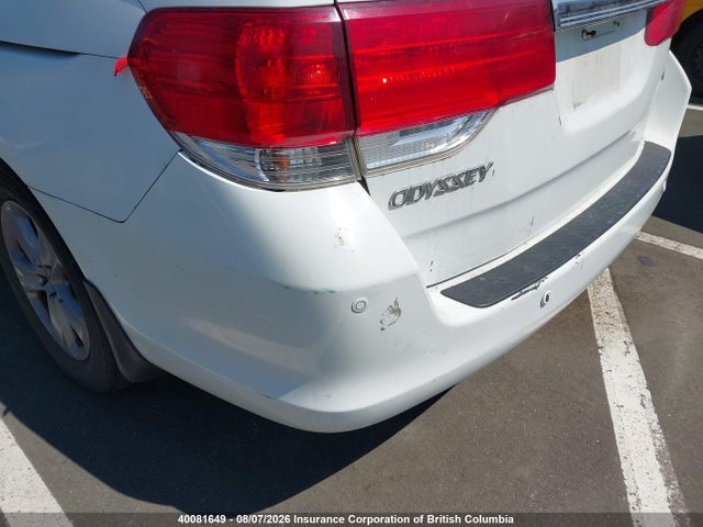 Продажа на аукционе авто 2010 Honda Odyssey Touring, vin: 5FNRL3H82AB508337, номер лота: 40081649