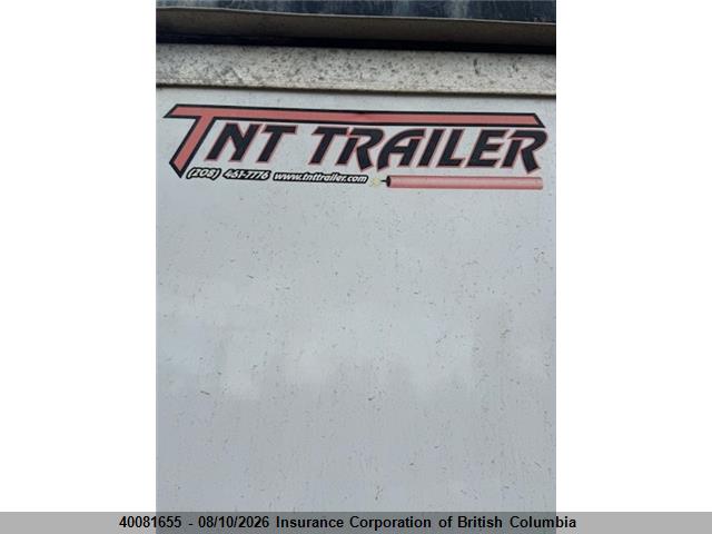 2017 Tnt Cargo Trailer მანქანა იყიდება აუქციონზე, vin: 5WBBE1213HW015486, აუქციონის ნომერი: 40081655