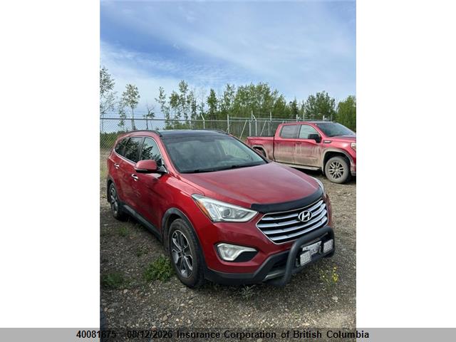 Auction sale of the 2014 Hyundai Santa Fe Gls, vin: KM8SNDHF1EU081449, lot number: 40081675