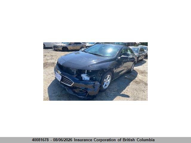 2016 Chevrolet Malibu Ls მანქანა იყიდება აუქციონზე, vin: 1G1ZB5ST5GF336765, აუქციონის ნომერი: 40081678