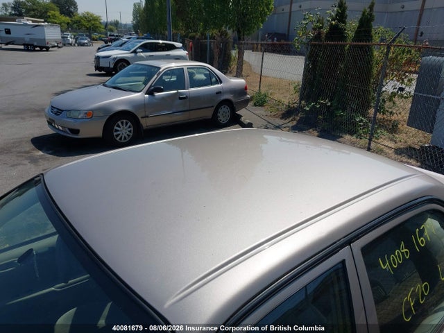 Aukcja sprzedaży 2001 Toyota Corolla Ce/le/s, vin: 2T1BR12E21C848529, numer aukcji: 40081679