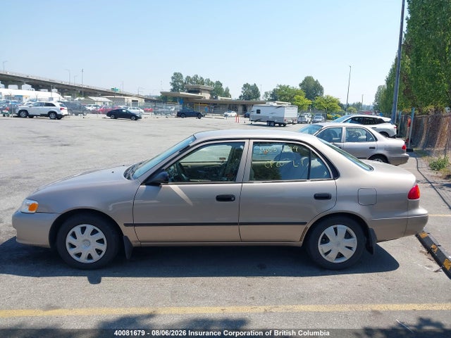 Aukcja sprzedaży 2001 Toyota Corolla Ce/le/s, vin: 2T1BR12E21C848529, numer aukcji: 40081679