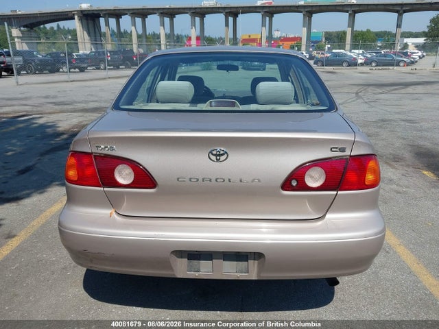 Aukcja sprzedaży 2001 Toyota Corolla Ce/le/s, vin: 2T1BR12E21C848529, numer aukcji: 40081679