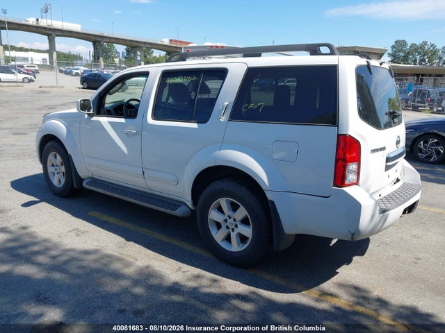 Продаж на аукціоні авто 2012 Nissan Pathfinder S/le/se, vin: 5N1AR1NN1CC604661, номер лоту: 40081683
