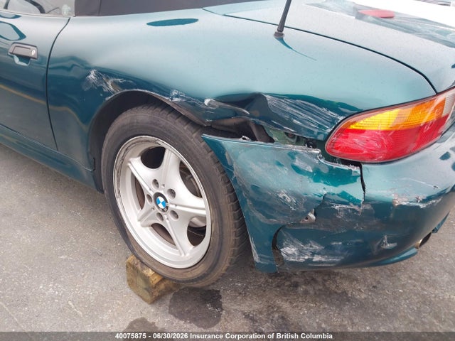 Продаж на аукціоні авто 1997 Bmw Z3 1.9l Roadster, vin: 4USCH7324VLB82252, номер лоту: 40075875