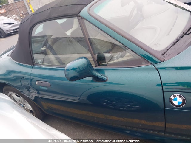 Продаж на аукціоні авто 1997 Bmw Z3 1.9l Roadster, vin: 4USCH7324VLB82252, номер лоту: 40075875