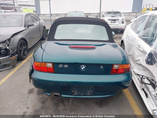 Продаж на аукціоні авто 1997 Bmw Z3 1.9l Roadster, vin: 4USCH7324VLB82252, номер лоту: 40075875