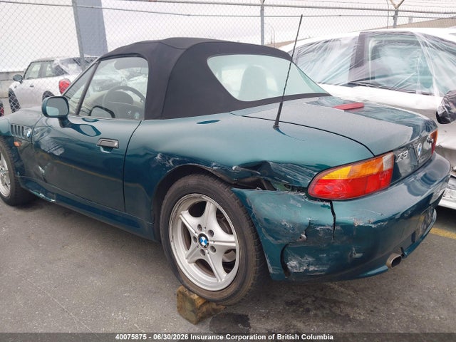 Продаж на аукціоні авто 1997 Bmw Z3 1.9l Roadster, vin: 4USCH7324VLB82252, номер лоту: 40075875