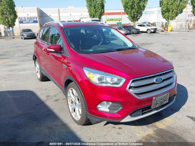 Auction sale of the 2017 Ford Escape Titanium, vin: 1FMCU9J98HUB31728, lot number: 40081691