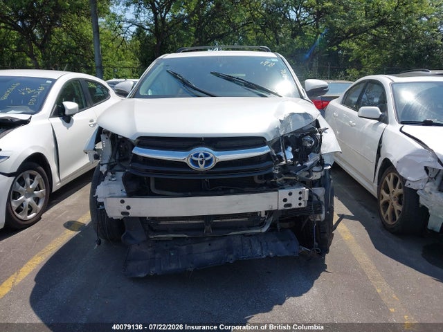 5TDBCRFH8GS017105 Toyota Highlander Hybrid Hybrid