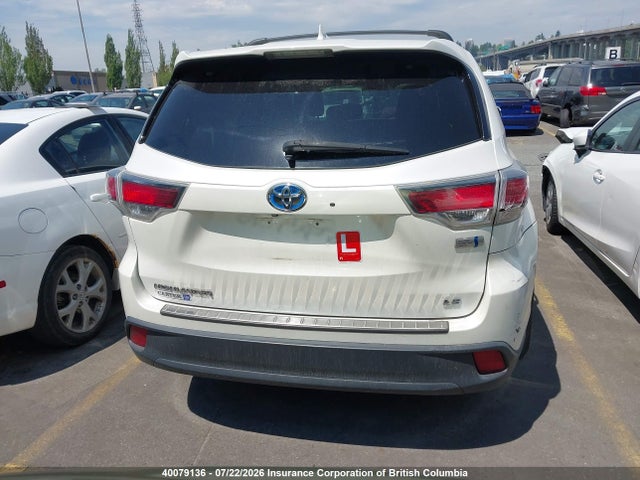 5TDBCRFH8GS017105 Toyota Highlander Hybrid Hybrid