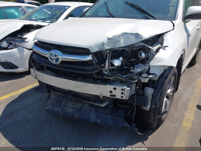 5TDBCRFH8GS017105 Toyota Highlander Hybrid Hybrid
