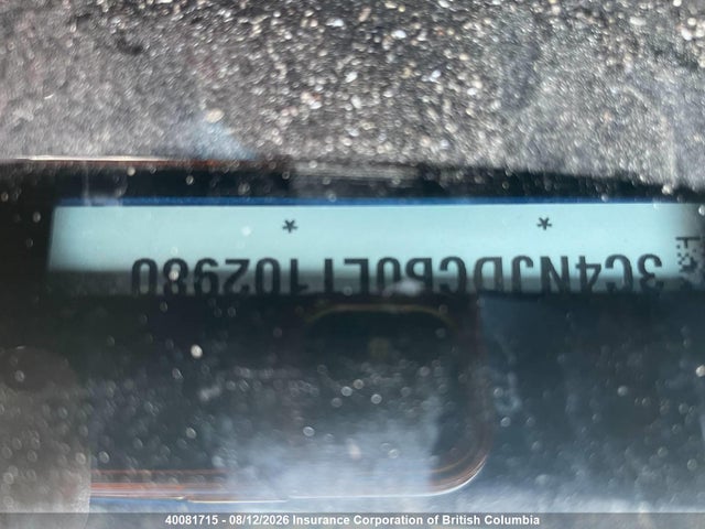 Продаж на аукціоні авто 2020 Jeep Compass Limited, vin: 3C4NJDCB0LT102980, номер лоту: 40081715