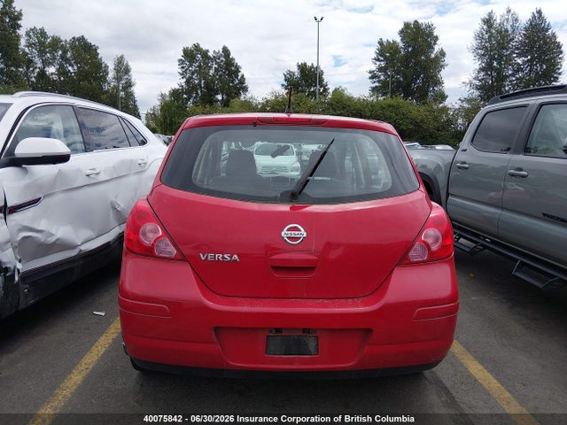 2008 Nissan Versa S/sl მანქანა იყიდება აუქციონზე, vin: 3N1BC13E28L384099, აუქციონის ნომერი: 40075842