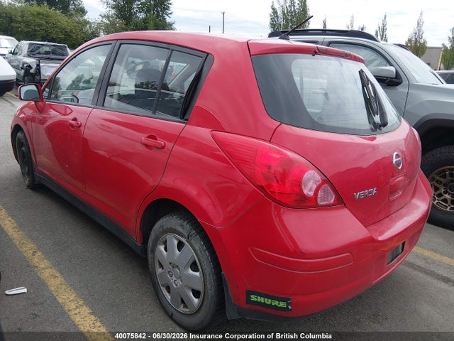 2008 Nissan Versa S/sl მანქანა იყიდება აუქციონზე, vin: 3N1BC13E28L384099, აუქციონის ნომერი: 40075842
