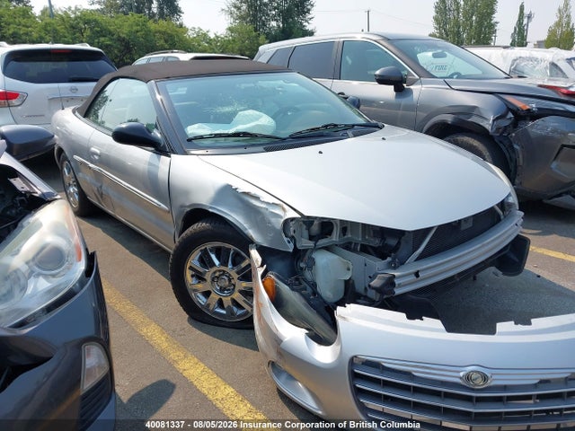 Продажа на аукционе авто 2006 Chrysler Sebring Limited, vin: 1C3EL65R36N282061, номер лота: 40081337