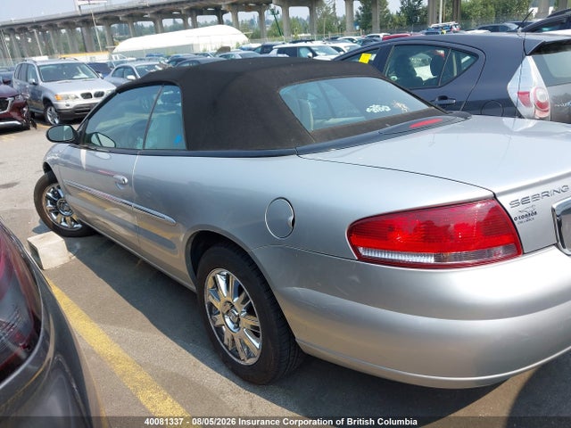 Продажа на аукционе авто 2006 Chrysler Sebring Limited, vin: 1C3EL65R36N282061, номер лота: 40081337