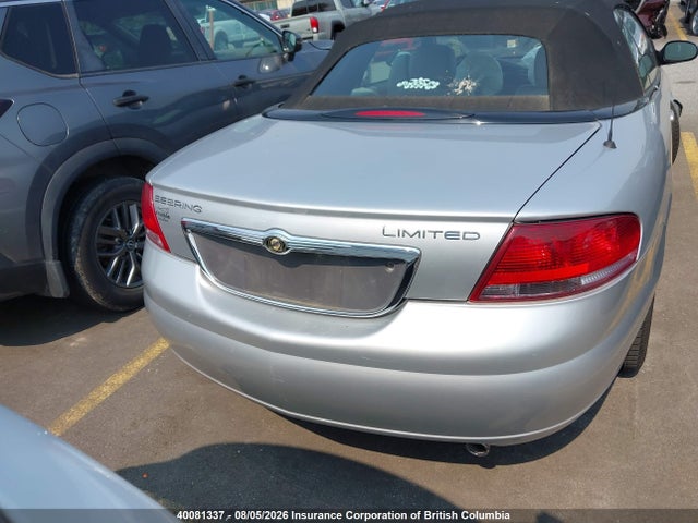 Продажа на аукционе авто 2006 Chrysler Sebring Limited, vin: 1C3EL65R36N282061, номер лота: 40081337
