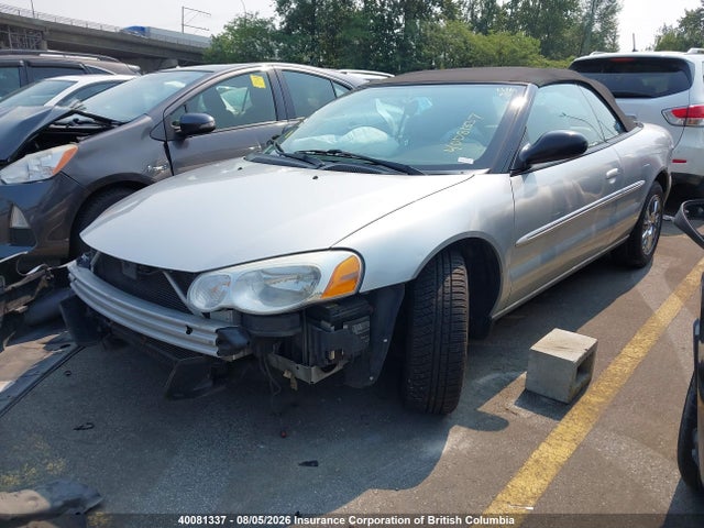 Продажа на аукционе авто 2006 Chrysler Sebring Limited, vin: 1C3EL65R36N282061, номер лота: 40081337