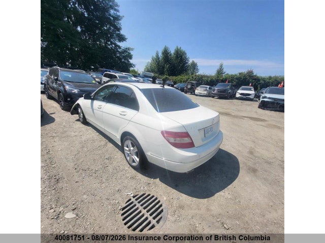Auction sale of the 2009 Mercedes-benz C 300 4mati, vin: WDDGF81X49F223391, lot number: 40081751