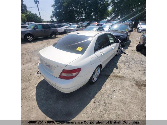 Продаж на аукціоні авто 2009 Mercedes-benz C 300 4mati, vin: WDDGF81X49F223391, номер лоту: 40081751