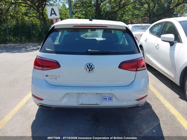 Продажа на аукционе авто 2019 Volkswagen E-golf Sel Premium, vin: WVWPR7AU3KW904908, номер лота: 40077649