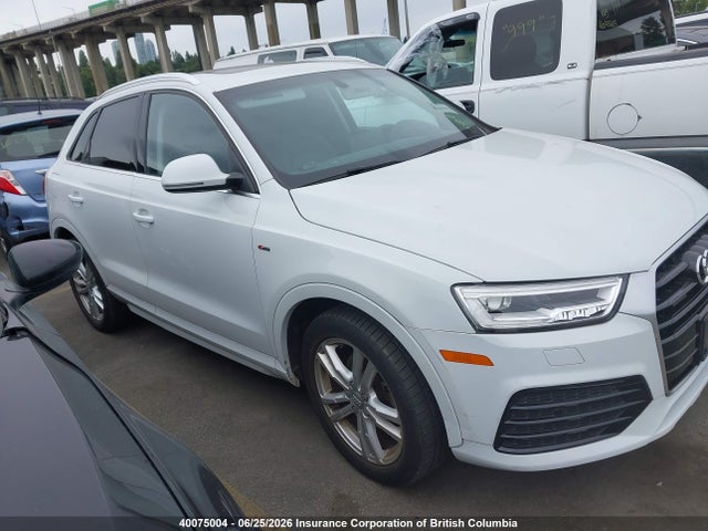 40075004 :رقم المزاد ، WA1GFCFS2GR001741 vin ، 2016 Audi Q3 Prestige مزاد بيع