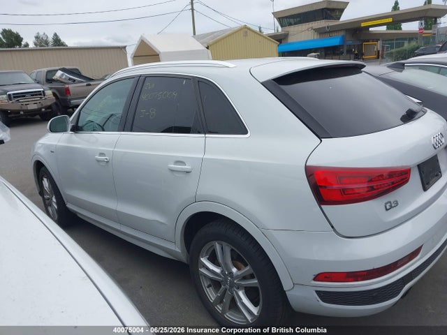 40075004 :رقم المزاد ، WA1GFCFS2GR001741 vin ، 2016 Audi Q3 Prestige مزاد بيع