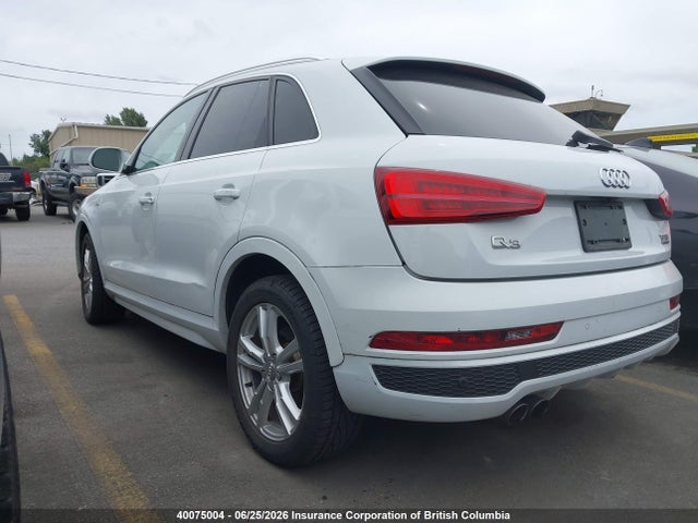 40075004 :رقم المزاد ، WA1GFCFS2GR001741 vin ، 2016 Audi Q3 Prestige مزاد بيع