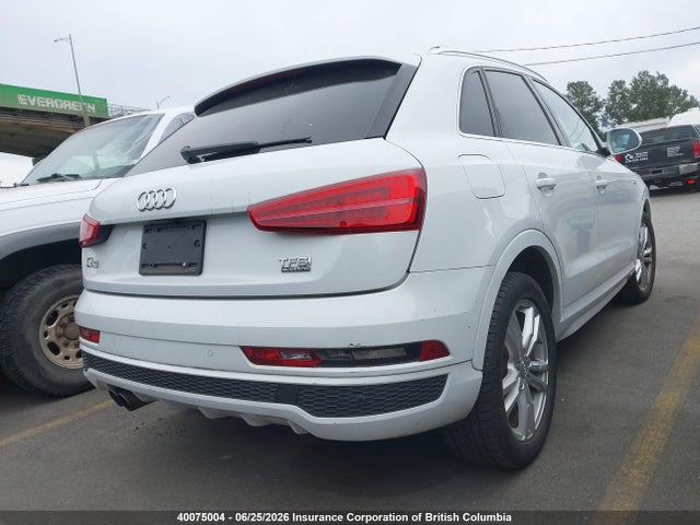 40075004 :رقم المزاد ، WA1GFCFS2GR001741 vin ، 2016 Audi Q3 Prestige مزاد بيع