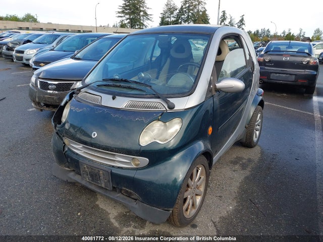 Aukcja sprzedaży 2006 Smart Fortwo Passion/pulse/pure, vin: WMEAJ00F66J275303, numer aukcji: 40081772