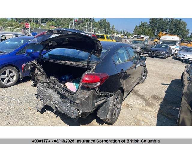 2018 Kia Forte მანქანა იყიდება აუქციონზე, vin: 3KPFL4A72JE284129, აუქციონის ნომერი: 40081773