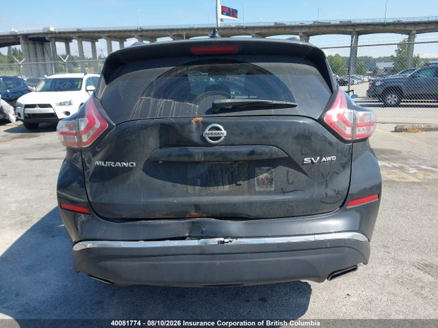 Aukcja sprzedaży 2017 Nissan Murano Platinum/sl/sv, vin: 5N1AZ2MH0HN169385, numer aukcji: 40081774
