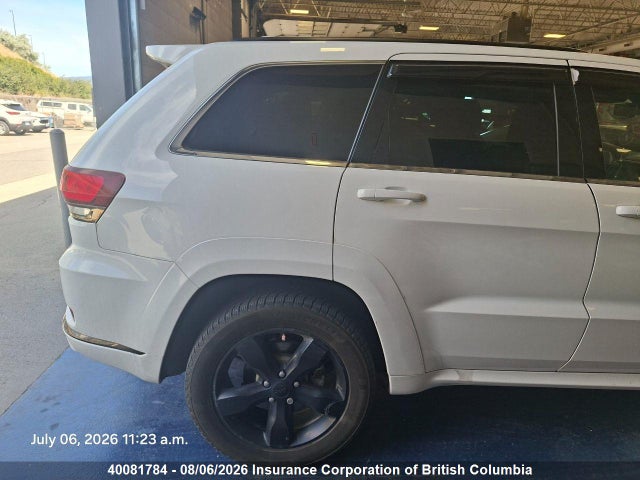 40081784 :رقم المزاد ، 1C4RJFCT7FC203651 vin ، 2015 Jeep Grand Cherokee Overland مزاد بيع