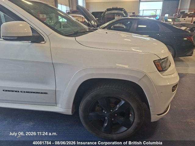 40081784 :رقم المزاد ، 1C4RJFCT7FC203651 vin ، 2015 Jeep Grand Cherokee Overland مزاد بيع