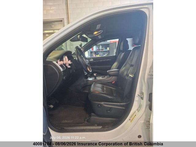 40081784 :رقم المزاد ، 1C4RJFCT7FC203651 vin ، 2015 Jeep Grand Cherokee Overland مزاد بيع