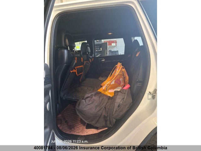 40081784 :رقم المزاد ، 1C4RJFCT7FC203651 vin ، 2015 Jeep Grand Cherokee Overland مزاد بيع