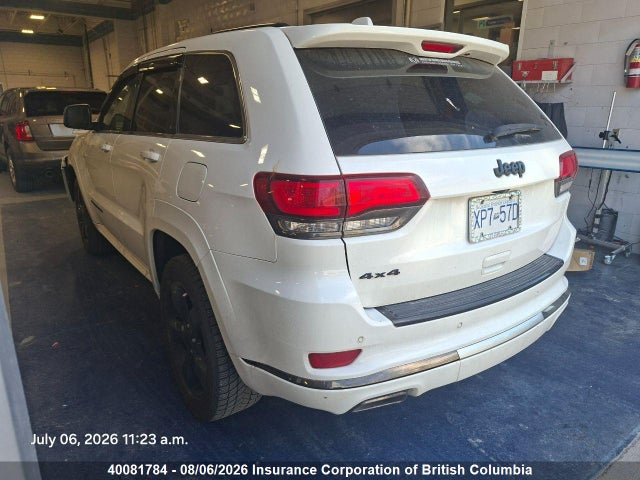 40081784 :رقم المزاد ، 1C4RJFCT7FC203651 vin ، 2015 Jeep Grand Cherokee Overland مزاد بيع