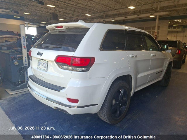 40081784 :رقم المزاد ، 1C4RJFCT7FC203651 vin ، 2015 Jeep Grand Cherokee Overland مزاد بيع