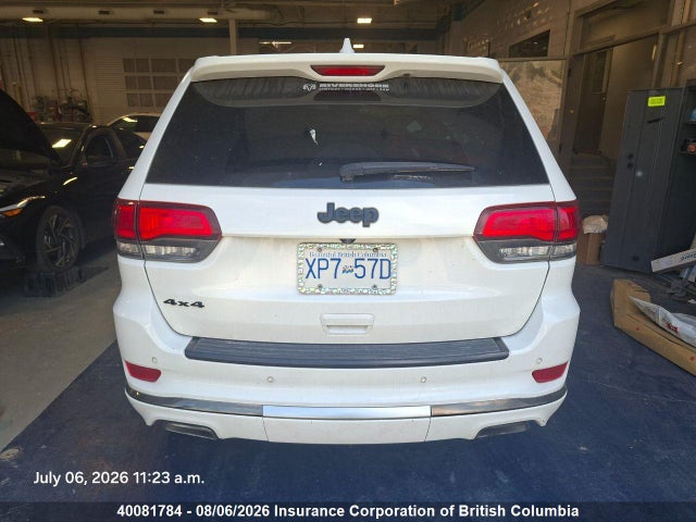 40081784 :رقم المزاد ، 1C4RJFCT7FC203651 vin ، 2015 Jeep Grand Cherokee Overland مزاد بيع