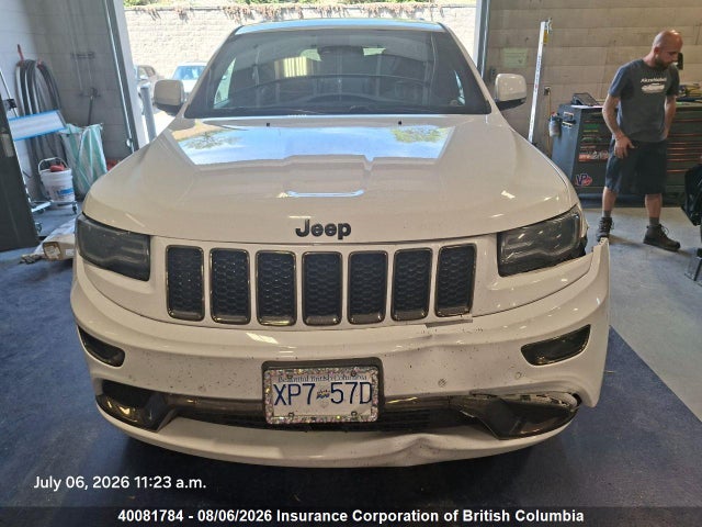 40081784 :رقم المزاد ، 1C4RJFCT7FC203651 vin ، 2015 Jeep Grand Cherokee Overland مزاد بيع