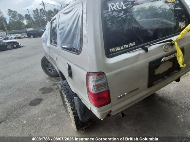 Aukcja sprzedaży 1996 Toyota 4runner Sr5, vin: JT3HN86R3T0001127, numer aukcji: 40081786
